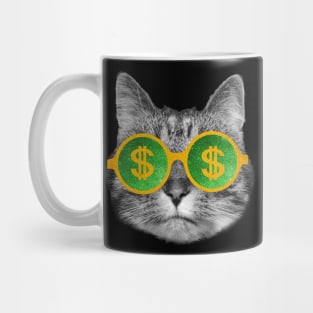 Rich cash money cat Mug